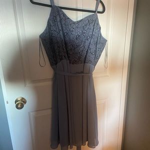 Blue formal dress